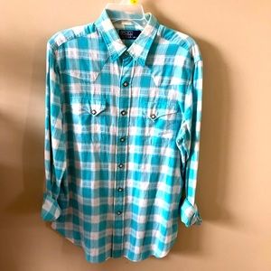 Polo Ralph Lauren Vintage Western shirt medium